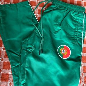 Outerstuff Mens FIFA World Cup Contrast Training Track Pant, Green M Portugal